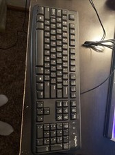Logitech K120 Ergonomic USB Wired Desktop Keyboard - Black - Never Used picture