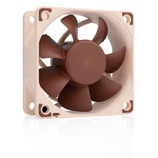 Noctua NF-A6x25 PWM 60x25mm 12V 4-Pin Quiet Cooling Fan 3000 RPM Brown picture