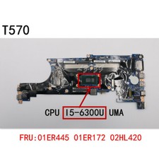 Original for Lenovo ThinkPad T570 Motherboard I5-6300 UMA 01ER445 01ER172 picture