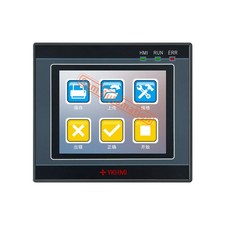 YUKO 2.8'' PLC HMI All-in-One FX1S Compatible 7/9 I/O 2-Axis 100K Pulse picture