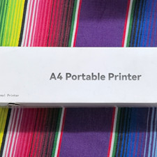A4 Portable Direct Thermal Mobile Printer C80 USB-C 203x203 DPI B&W picture