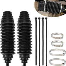 Steering Rack Boot Kit, Universal Steering Rack and Pinion Tie Rod Boots, Dustpr picture