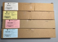 Konica Minolta TN514 YMCK Color Cartridge Set For Bizhub C458 C558 C658 picture