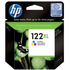 New Genuine HP 122 XL Tri-Color Ink Cartridge  JUNE 2026 picture