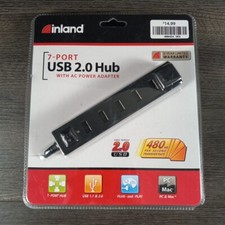 Inland 7 Port USB 2.0 Powered Hub picture