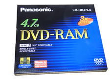 IBM 23R9923 DVD-RAM Storage Disk 4.7GB Capacity Single Sided Panasonic and NEC picture