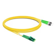 1M-10M LC APC to ST APC Duplex OS2 9/125 LSZH Single Mode Fiber Patch Cord FTTH picture