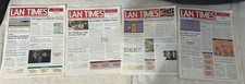 LAN TIMES Magazine Set of 4. See Listing for details picture