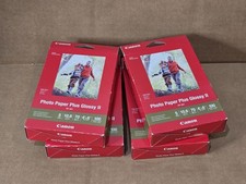 Lot of 4 Packs Canon Plus Glossy II Model PP-301 Inkjet Photo Paper 400 Total picture