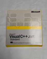 Genuine Microsoft Visual C++.net Standard - Boxed with 7 CD's & Manuals & Code picture