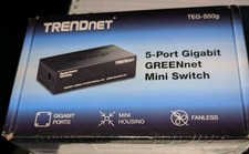 TRENDnet TEG-S50g 5-Port Gigabit Switch New Sealed picture