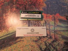 CORSAIR VALUESELECT 4GB DDR3 Laptop RAM Memory CM3X4GSD1066  TESTED - SINGLE picture