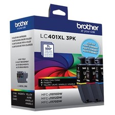 CYAN/MAGENTA/YELLOW - BROTHER GENUINE 3PK HIGH YIELD 3-PACK COLOR -INK picture