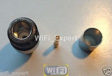 N Female Crimp connector for LMR400 RG213 RF Cable Connector 100 PACK USA picture