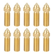 10 Pcs Brass Nozzles, 0.4mm M6 Thread for Carbon 3D Printers picture