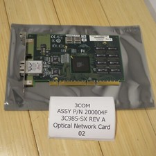 3COM 3C985-SX PCI Etherlink Gigabit Ethernet Optical Network Card (02) picture