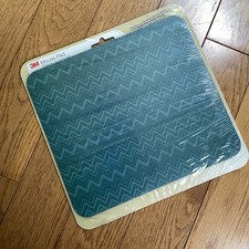 3M Precise Mouse Pad Non-Skid 9x8 Green Chevons MP114GR Vintage 2003 New picture