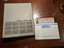 Abacus Software and Manual C128 C64 Commodore Computer Chartpak-128 5.25 Floppy picture
