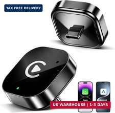 USB C Wireless CarPlay & Android Auto Adapter, Wired to Wireless Dongle | Plug & picture