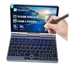 2-in-1 Mini Laptop | 8-Inch Touchscreen Portable Small Pocket 12+512GB picture