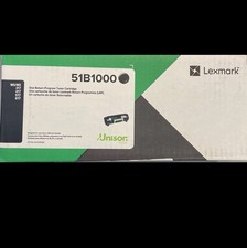 Genuine Lexmark 51B1000 Black Unison Toner Cartridge OEM New Sealed picture