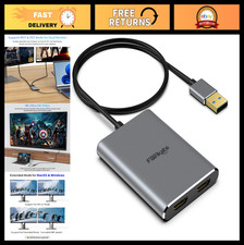 USB 3.0 Dual HDMI Adapter 4K 30Hz for Windows & Mac - High-Speed Video Output picture