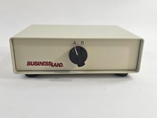BusinessLand Manual DB-25 A/B Data Switch Box - Parallel Port Selector  - Tested picture