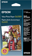 Epson Value Photo Paper 4x6 100 Sheets Glossy for Inkjet Printers picture