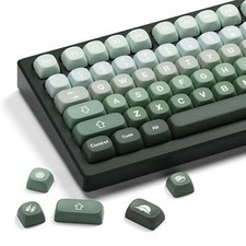 XVX Matcha Wagashi PBT Keycaps-MOA Keycaps, Custom Keyboard Keycaps 60 65 75 ... picture