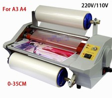FM360J 360T 360S Laminating Machine 110V/220V Hot Roll A3+ Laminator Brand New picture
