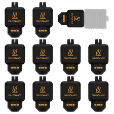 10Pcs Silicone Sock for Bambu Lab P2S, Hotend Heater Block Silicone Cover Nozzle picture