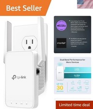 Best Selling 2025 AC1200 WiFi Extender - 1.2Gbps, Covers 1600 Sq.ft & 32 Devices picture