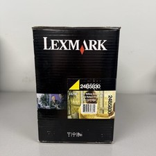 Genuine Lexmark 24B5830 Yellow Extra HY Cartridge - Factory Sealed picture