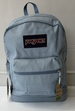 Jansport Cross Town Plus Backpack Faded Sage Blue Color picture
