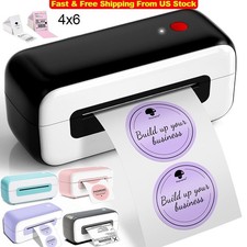 Phomemo USB Thermal Label Printer 4x6 Shipping Label Makers for USPS FedEx Lot picture