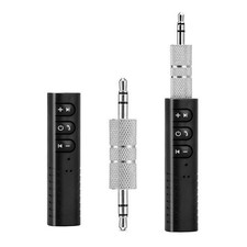 Mini Wireless Bluetooth Car Kit Hands free 3.5mm Jack AUX Audio Receiver Adapter picture