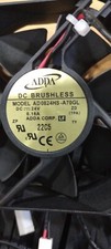 Lot of 2 ADDA AD0824HS-A70GL brushless fan DC 24V 0.16A 3.84W 80x80x25mm 2 pin picture