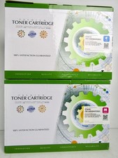 Compatible HP CF361X Cyan + CF363X Magenta Toner Cartridge (HP 508X) High Yield picture