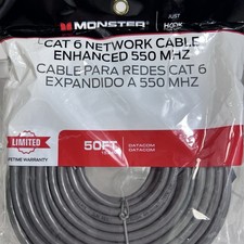 Monster Cable CAT6 Enhanced 550 Mhz Ethernet Cable - 14' (4.27m) picture