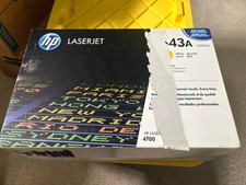 New HP 643A Yellow Original LaserJet Toner Cartridge 10,000 Pages Q5952A picture