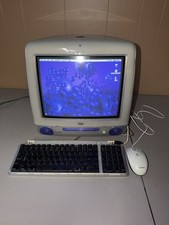 Vintage 1999 Apple iMac G3 - Grape - M5521 - Apple Keyboard - Tested/Working picture