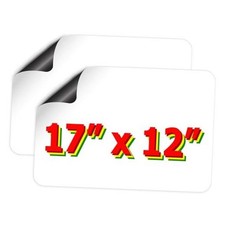 Blank Magnets for Cars (17 in x 12 in) - 2 Pack 17 in x 12 in (43cm x 29.5cm) picture