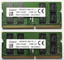 Kingston 32GB (2x16GB) DDR4 2666MHz SODIMM Laptop RAM Memory picture