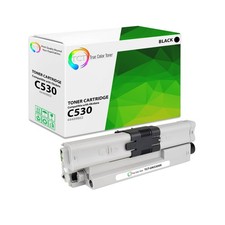 TCT Black Oki 44469802 Black Toner Cartridge For Okidata C530 MC561 MC361 picture