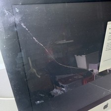 Apple iMac 21.5” A1418 EMC 2545 Early 2013 Powers On Cracked Screen picture