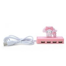 Sanrio Slim USB Hub My Melody 6 x 9.5 x 3 cm Character Design 326909 picture