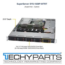 Supermicro SYS-1029P-WTRT X11DDW-NT 2x Xeon Gold 6126 2.6GHz 32GB 1U Server picture
