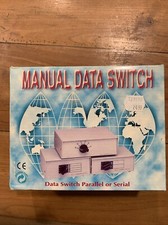 AB DB9 Switchbox Data Switch - Parallel or Serial  3 Ports SWB - 2000 picture