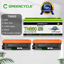 2PK TN660 TN-660 TN630 TN-630 Toner Cartridge for Brother MFC-L2700dw MFCL2740dw picture