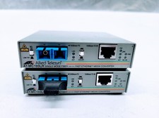 Lot of 2 Allied Telesyn AT-MC103LH Fast Ethernet Media Converter picture